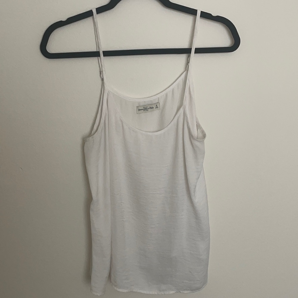 White Abercrombie & Fitch , med, wore twice